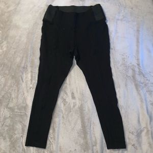 Black High-Waisted Leggings